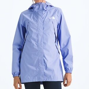 The North Face Women's Lavender Hooded Rain Jacket